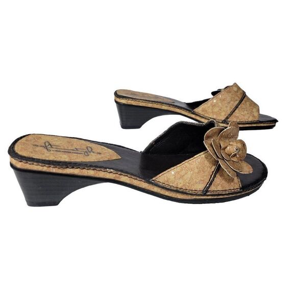 Soft Style by Hush Puppies Cork Sandals (Size 6M) - Picture 3 of 11